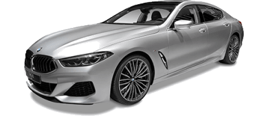 BMW 8 Reeks Gran Coupé M850i xDrive leasen - front angle - DirectLease